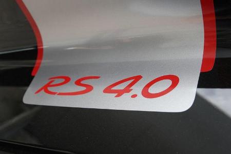 Porsche 911 GT3 RS 4.0, RS 4.0, Schriftzug, Emblem