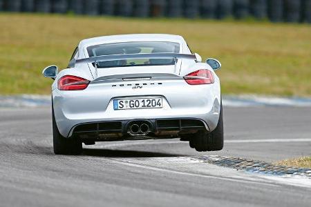 Porsche Cayman GT4, Heckansicht