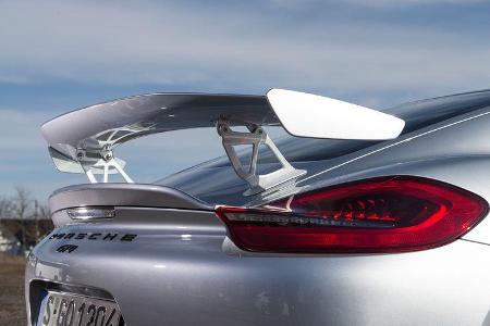 Porsche Cayman GT4, Heckspoiler
