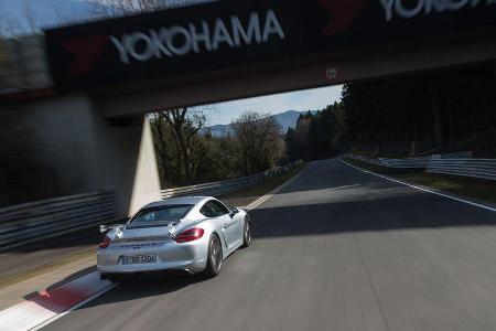 Porsche Cayman GT4, Heckansicht