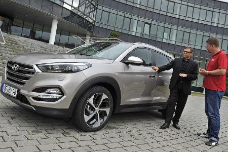 Hyundai Tucson (2016), Fahrbericht, Schreyer