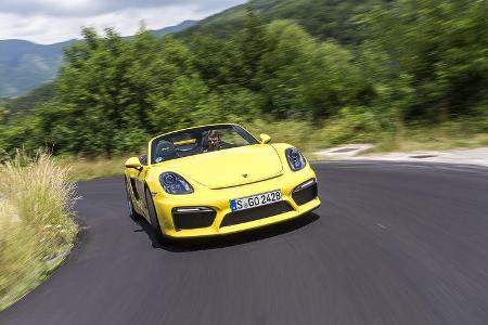 Porsche Boxster Spyder (981), Fahrbericht Porsche Boxster Spyder (981), Fahrbericht