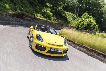 Porsche Boxster Spyder (981), Fahrbericht