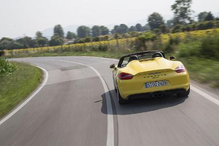 Porsche Boxster Spyder (981), Fahrbericht