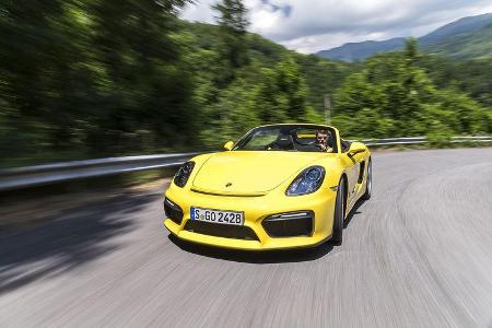 Porsche Boxster Spyder (981), Fahrbericht