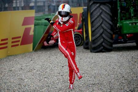 Sebastian Vettel - Ferrari - GP Deutschland 2018 - Rennen Sebastian Vettel - Ferrari - GP Deutschland 2018 - Rennen