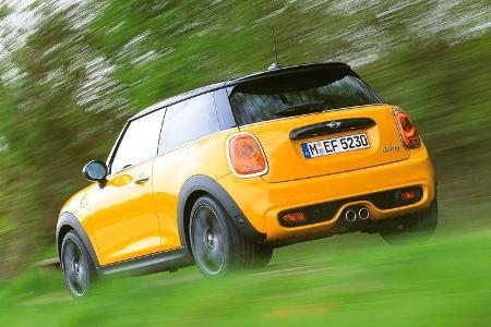 Mini Cooper S, Heckansicht