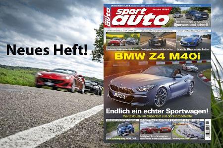 sport auto 10/2018 - Cover - Heftvorschau sport auto 10/2018 - Cover - Heftvorschau