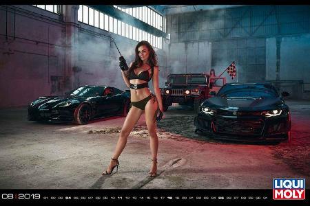 Liqui Moly Girls-Kalender 2019
