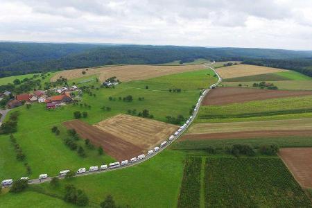 Wohnmobil-Konvoi Weltrekord Wohnmobil-Konvoi Weltrekord
