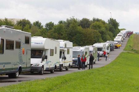 Wohnmobil-Konvoi Weltrekord Wohnmobil-Konvoi Weltrekord