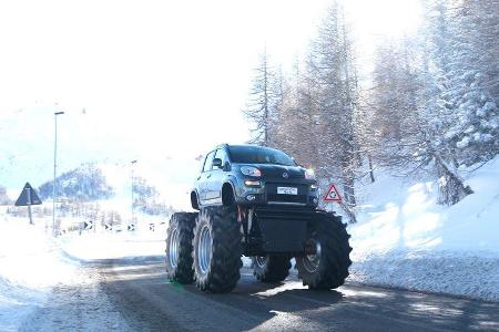 Fiat Panda Bigfoot, Frontansicht