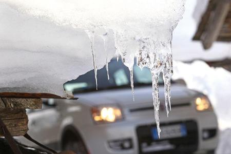 Fiat Panda 4X4, Front, Eiszapfen