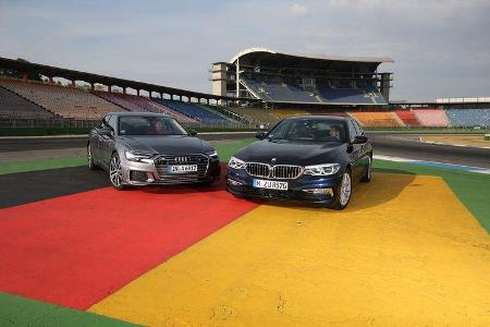 Audi A6 50 TDI Quattro, BMW 530d xDrive, Exterieur