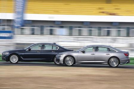 Audi A6 50 TDI Quattro, BMW 530d xDrive, Exterieur
