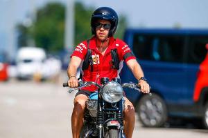 Fahrerautos - GP Ungarn 2018 - Sebastian Vettel - Triumph