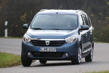 Dacia Lodgy, Frontansicht
