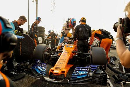 Fernando Alonso - McLaren - GP Abu Dhabi 2018