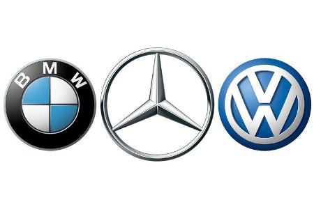 01/2019, Collage BMW Mercedes VW