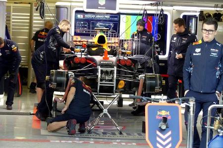 Red Bull - GP Mexiko - Formel 1 - Freitag - 27.10.2017