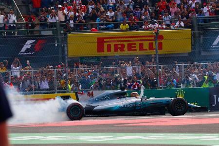 Lewis Hamilton - Mercedes - GP Mexiko 2017 - Rennen