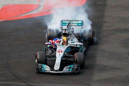 Lewis Hamilton - Mercedes - GP Mexiko 2017 - Rennen Lewis Hamilton - Mercedes - GP Mexiko 2017 - Rennen