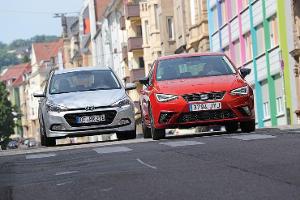 Hyundai i20 und Seat Ibiza im Vergleich