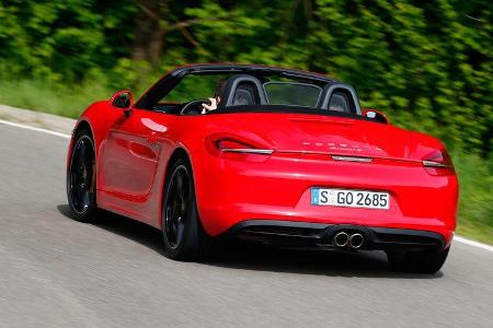 Porsche Boxster S, Heckansicht