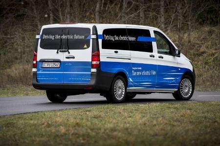 Mercedes eVito Fahrbericht 2017