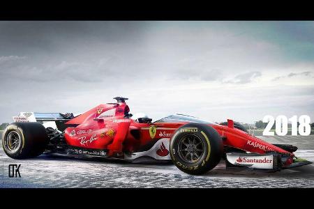 Ferrari - F1-Designstudie - 2017