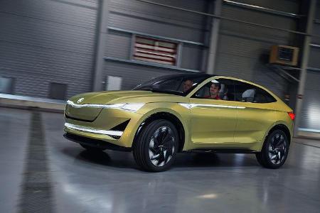 Skoda Vision E, Fahrbericht, Concept-Car Skoda Vision E, Fahrbericht, Concept-Car