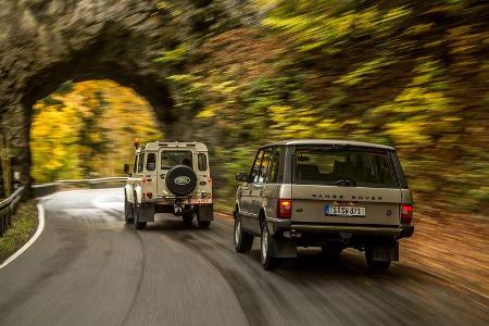 Land-Rover-90-V8-und-Range-Rover-I-V8-im-Fahrbericht