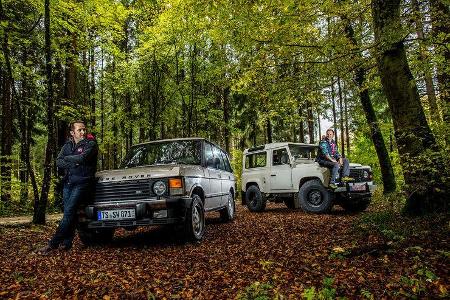Land-Rover-90-V8-und-Range-Rover-I-V8-im-Fahrbericht