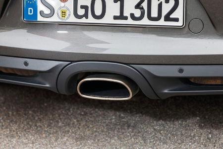 Porsche Cayman, Auspuff, Endrohr