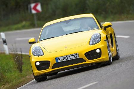 Porsche Cayman, Frontansicht
