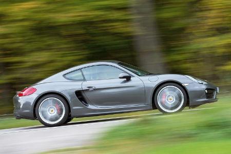 Porsche Cayman, Seitenansicht