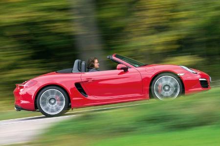 Porsche Cayman, Seitenansicht