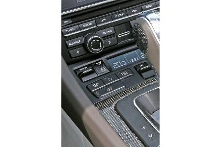 Porsche Cayman, Mittelkonsole