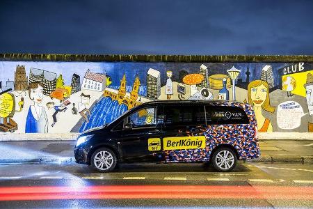 Berliner Verkehrsbetriebe (BVG) und ViaVan, ein Joint Venture von Mercedes-Benz Vans und Via Berliner Verkehrsbetriebe (BVG) und ViaVan, ein Joint Venture von Mercedes-Benz Vans und Via