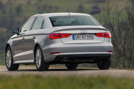 Audi A3 Limousine 1.6 TDI Ultra, Heckansicht