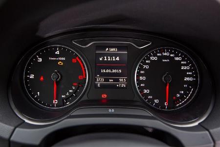 Audi A3 Limousine 1.6 TDI Ultra, Rundinstrumente