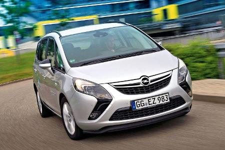 Opel Zafira 1.6 CNG Turbo, Frontansicht