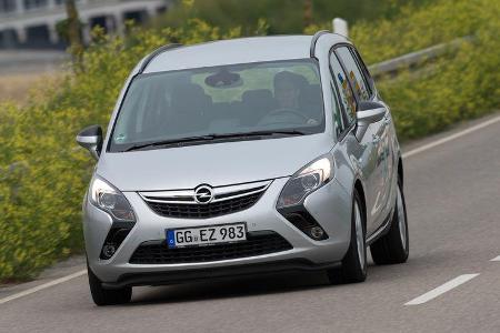 Opel Zafira 1.6 CNG Turbo, Frontansicht