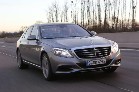 Mercedes S 400 Hybrid, Frontansicht Mercedes S 400 Hybrid, Frontansicht