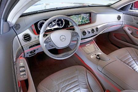 Mercedes S 400 Hybrid, Cockpit