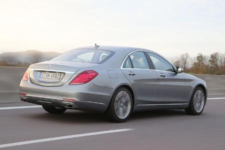 Mercedes S 400 Hybrid, Heckansicht