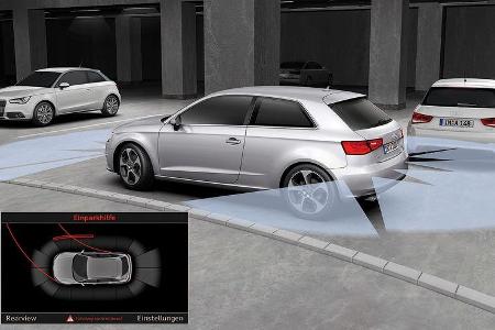 Audi A3, Einparkhilfe