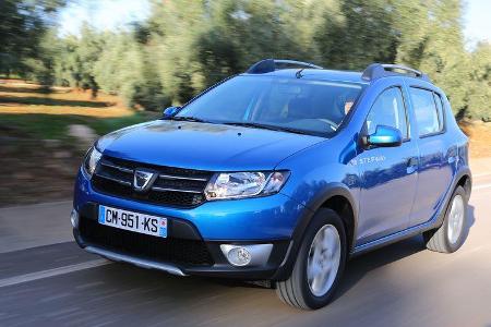 Dacia Sandero, Frontansicht