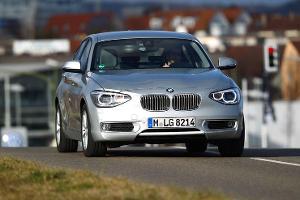 BMW 116d, Frontansicht