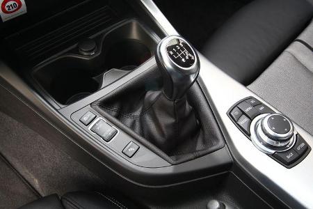 BMW 116d, Schalthebel, Schaltknauf